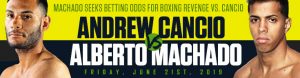 Machado Seeks Betting Odds for Boxing Revenge Vs. Cancio