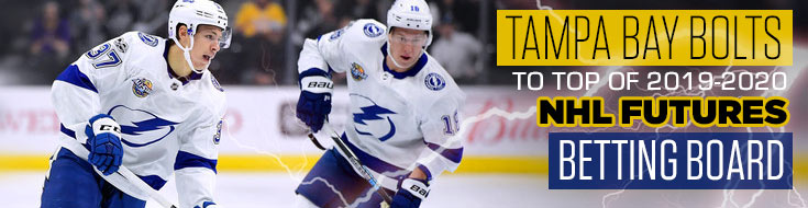 Tampa Bay Bolts to Top of 2019-2020 NHL Futures Betting Board