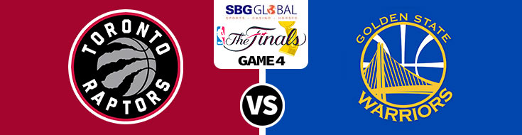 Toronto Raptors vs. Golden State Warriors Game 4