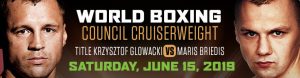 World Boxing Council Cruiserweight Title Krzysztof Glowacki vs. Mairis Briedis