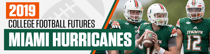Betting on College Football 2019 Miami Hurricanes Futures
