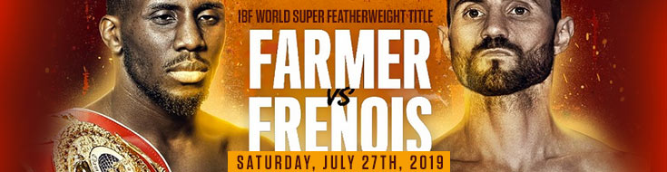 Farmer and Frenois Set for Online Boxing Betting Title Bout