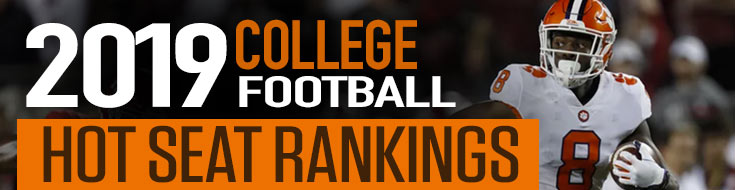 2019 College Football Hot Seat Rankings