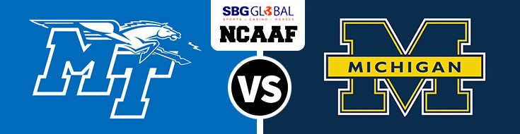 Middle Tennessee Blue Raiders vs. #7 Michigan Wolverines