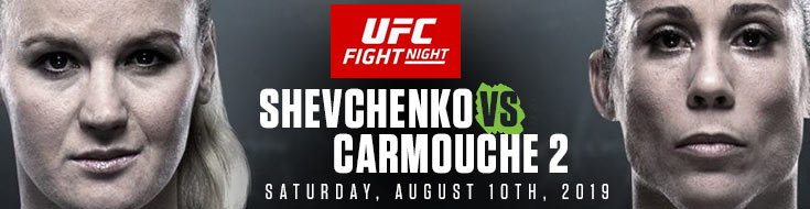 Shevchenko vs. Carmouche 2 Tops Saturday UFC Betting Card