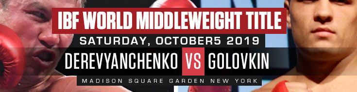 Golovkin vs. Derevyanchenko odds, preview and picks