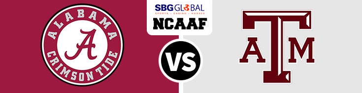 Alabama Crimson Tide vs. Texas A&M Aggies NCAA Football Betting odds and game overview