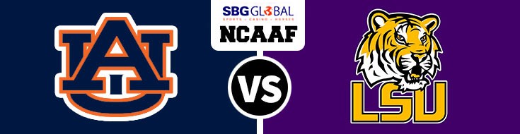Auburn Tigers vs. LSU Tigers NCAAF Betting Picks and game overview