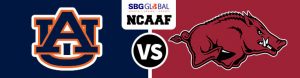 Auburn vs. Arkansas College Football Betting odds and game preview