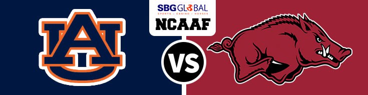 Auburn vs. Arkansas College Football Betting odds and game preview
