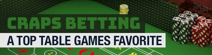 Craps Betting A Top Table Games Favorite