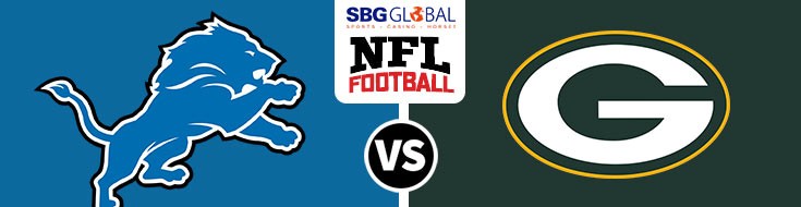 Detroit Lions vs. Green Bay Packers Pro Football Betting odds and game overview