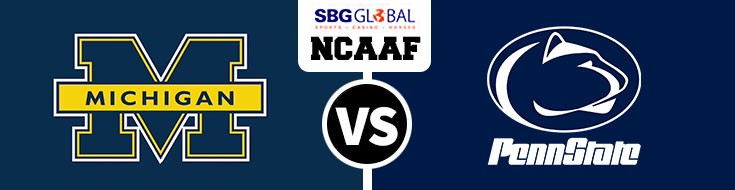 Michigan Wolverines Vs. Penn State Nittany Lions NCAAF Betting odds and game preview