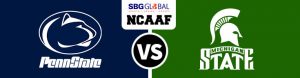 Penn State Nittany Lions vs. Michigan State Spartans NCAAF Betting Picks and game overview