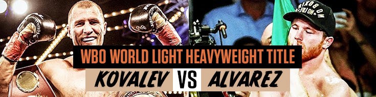 Sergey Kovalev vs. Canelo Alvarez Free Boxing Online Odds Pick