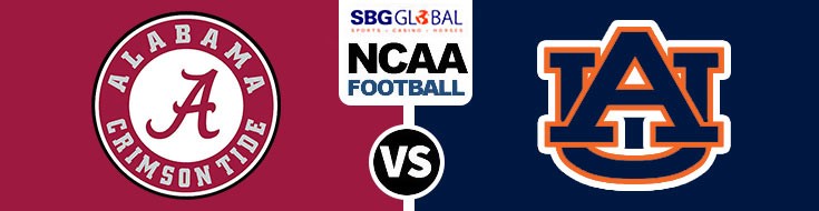 Alabama Crimson Tide vs. Auburn Tigers College Football Betting Games Picks