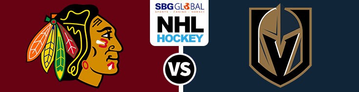 Chicago Blackhawks vs. Vegas Golden Knights NHL Betting odds