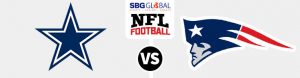 Dallas Cowboys vs. New England Patriots NFL Betting odds