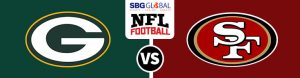 Green Bay Packers vs. San Francisco 49ers NFL Betting odds
