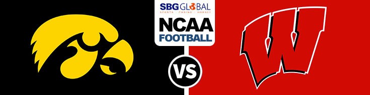 Iowa Hawkeyes vs. Wisconsin Badgers College Football Betting odds