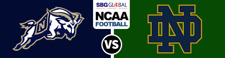 Navy Midshipmen vs. Notre Dame Fighting Irish NCAAF Betting odds