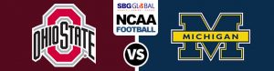 Ohio State Buckeyes Vs. Michigan Wolverines NCAAF Betting odds