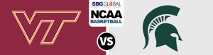 Virginia Tech Hokies vs. Michigan State Spartans Bet on CBB Picks