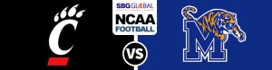 Cincinnati Bearcats Vs. Memphis Tigers Betting on College Football Picks