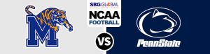 Memphis Tigers vs. Penn State Nittany Lions College Football Betting Games Picks