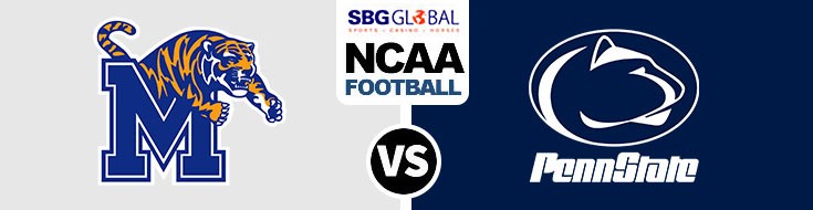 Memphis Tigers vs. Penn State Nittany Lions College Football Betting Games Picks