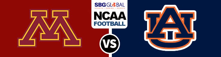 Minnesota Golden Gophers vs. Auburn Tigers NCAA Football Betting pick