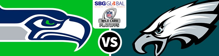 Seattle Seahawks vs. Philadelphia Eagles NFL Wild Card Playoffs betting