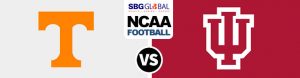 Tennessee Volunteers vs. Indiana Hoosiers NCAAF Betting odds and picks
