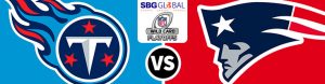 Titans vs. Patriots NFL Wild Card Playoffs betting