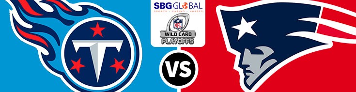 Titans vs. Patriots NFL Wild Card Playoffs betting