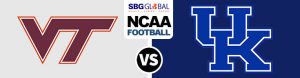 Virginia Tech Hokies Vs. Kentucky Wildcats Betting on College Football Picks