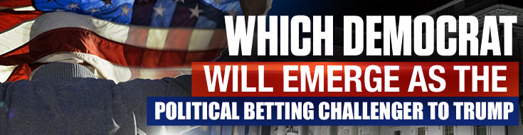 Which Democrat will Emerge as the Political Betting Challenger to Trump