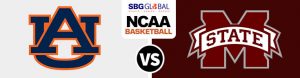 Auburn Tigers Vs. Mississippi State Bulldogs College Basketball betting