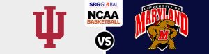 Indiana Hoosiers vs. Maryland Terrapins - College Basketball betting