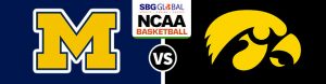 Michigan Wolverines vs. Iowa Hawkeyes NCAA Basketball Betting picks