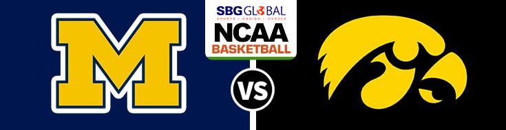 Michigan Wolverines vs. Iowa Hawkeyes NCAA Basketball Betting picks