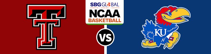 Texas Tech Red Raiders vs. Kansas Jayhawks NCAA Basketball Betting Odds.