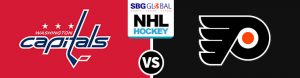 Washington Capitals vs. Philadelphia Flyers NHL Betting odds