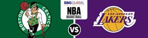 Boston Celtics vs. Los Angeles Lakers NBA Betting odds