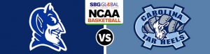 Duke Blue Devils vs. North Carolina Tar Heels CBB Betting odds
