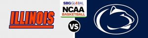 Illinois Fighting Illini vs. Penn State Nittany Lions College Basketball Odds