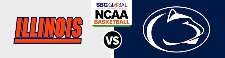 Illinois Fighting Illini vs. Penn State Nittany Lions College Basketball Odds