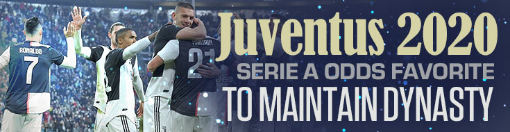 Juventus 2020 Serie A Odds Favorite to Maintain Dynasty