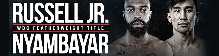 Russell vs. Nyambayar in Boxing Betting Featherweight Title Showdown