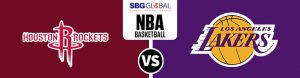 Houston Rockets vs. Los Angeles Lakers NBA Betting odds and picks